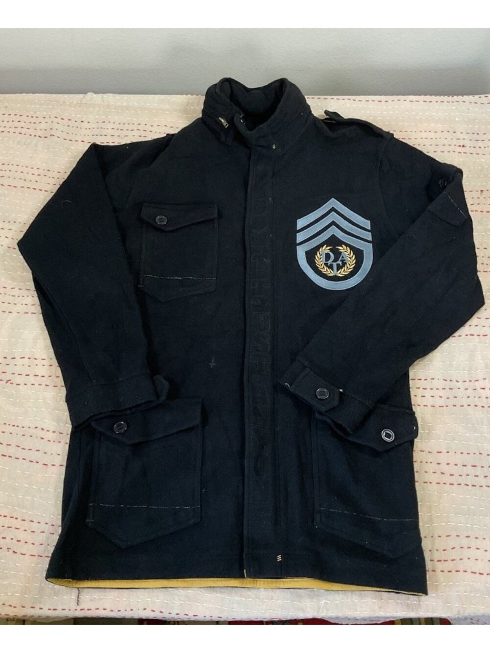 DTA Rare Y2K Skateboarding Vintage Don’t Trust Anyone Jacket Rob Dyrdek - Picture 2 of 14